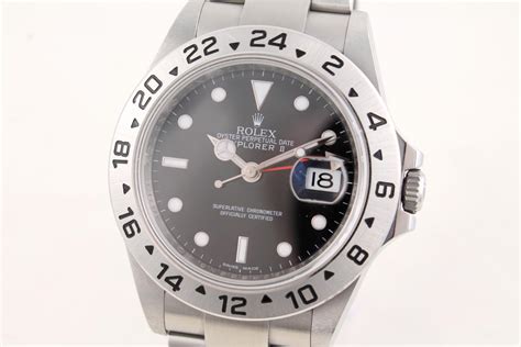 Rolex Explorer II schwarzes Blatt S